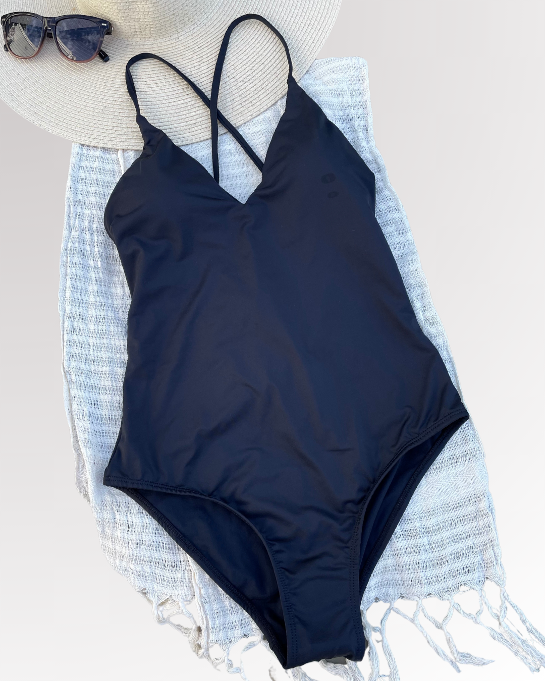 One-Piece Tie Back Swimsuit
