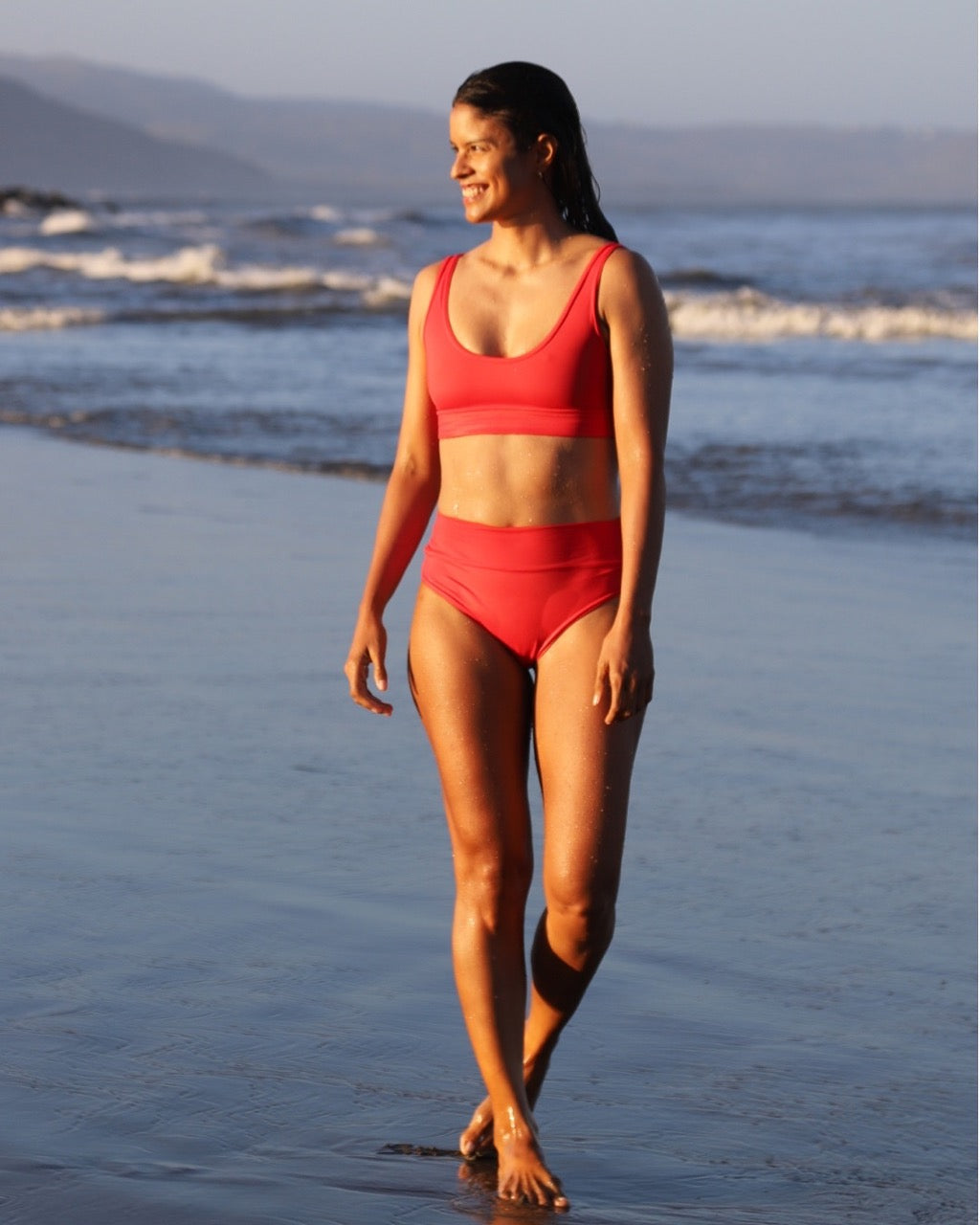 Bikini Top Cabo in Red